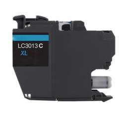 Compatible Brother LC3013C High-Yield Ink, 400 Page-Yield, Cyan (LC3013C)