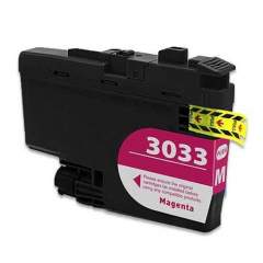 Compatible Brother LC3033M INKvestment Super High-Yield Ink, 1,500 Page-Yield, Magenta (LC3033M)