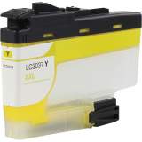 Compatible Brother LC3037Y INKvestment Super High-Yield Ink, 1,500 Page-Yield, Yellow (LC3037Y)