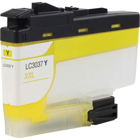 Compatible Brother LC3037Y INKvestment Super High-Yield Ink, 1,500 Page-Yield, Yellow (LC3037Y)