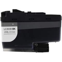 Compatible Brother LC3039BK INKvestment Ultra High-Yield Ink, 6,000 Page-Yield, Black (LC3039BK)