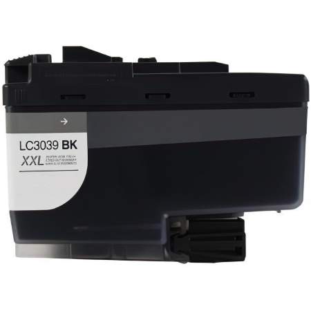 Compatible Brother LC3039BK INKvestment Ultra High-Yield Ink, 6,000 Page-Yield, Black (LC3039BK)