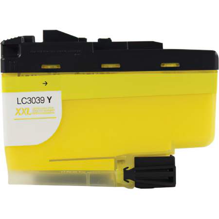 Compatible Brother LC3039Y INKvestment Ultra High-Yield Ink, 5,000 Page-Yield, Yellow (LC3039Y)