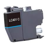 Compatible Brother LC401C Cyan Ink Cartridge (LC401C)