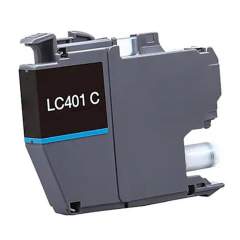 Compatible Brother LC401C Cyan Ink Cartridge (LC401C)