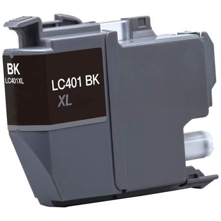 Compatible Brother LC401XLBK High Yield Black Ink Cartridge (LC401XLBK)