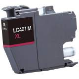 Compatible Brother LC401XLM High Yield Magenta Ink Cartridge (LC401XLM)