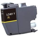 Compatible Brother LC401XLY High Yield Yellow Ink Cartridge (LC401XLY)