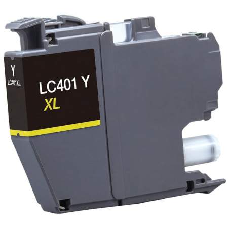 Compatible Brother LC401XLY High Yield Yellow Ink Cartridge (LC401XLY)