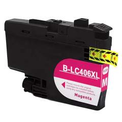 Compatible Brother LC406XL Magenta High Yield Ink Cartridge (LC406XLM)
