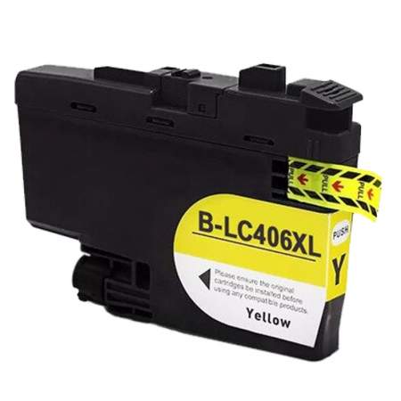 Compatible Brother LC406 Yellow Ink Cartridge (LC406Y)
