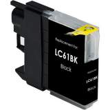 Compatible Brother LC61BK Innobella Ink, 450 Page-Yield, Black (LC61BK)