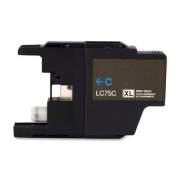 Compatible Brother LC75C Innobella High-Yield Ink, 600 Page-Yield, Cyan (LC75C)