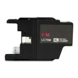 Compatible Brother LC75M Innobella High-Yield Ink, 600 Page-Yield, Magenta (LC75M)