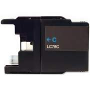 Compatible Brother LC79C Innobella Super High-Yield Ink, 1,200 Page-Yield, Cyan (LC79C)