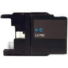 Compatible Brother LC79C Innobella Super High-Yield Ink, 1,200 Page-Yield, Cyan (LC79C)