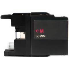 Compatible Brother LC79M Innobella Super High-Yield Ink, 1,200 Page-Yield, Magenta (LC79M)
