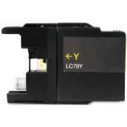 Compatible Brother LC79Y Innobella Super High-Yield Ink, 1,200 Page-Yield, Yellow (LC79Y)