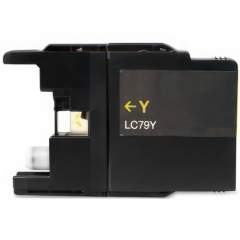 Compatible Brother LC79Y Innobella Super High-Yield Ink, 1,200 Page-Yield, Yellow (LC79Y)