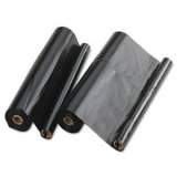 Compatible Brother PC-202RF Thermal Transfer Refill Roll, 450 Page-Yield, Black, 2/Pack (PC202RF)