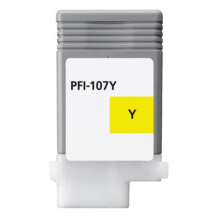 Compatible Canon PFI-107Y Yellow Ink Tank (PFI-107Y)