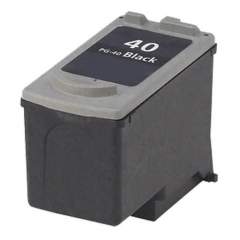 Compatible Canon 0615B002 (PG-40) Ink, 195 Page-Yield, Black (PG40)