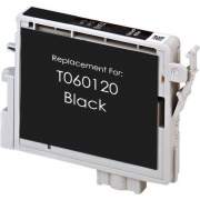 Compatible Epson T060120-S (60) DURABrite Ink, 450 Page-Yield, Black (T060120S)