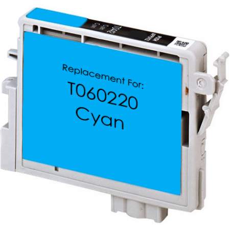 Compatible Epson T060220-S (60) DURABrite Ink, 450 Page-Yield, Cyan (T060220S)