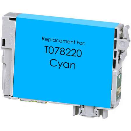 Compatible Epson T078220 Cyan Ink Cartridge (T078220)