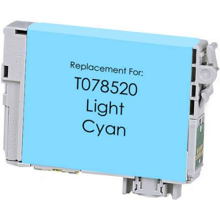Compatible Epson T078520-S (78) Claria Ink, 430 Page-Yield, Light Cyan (T078520S)