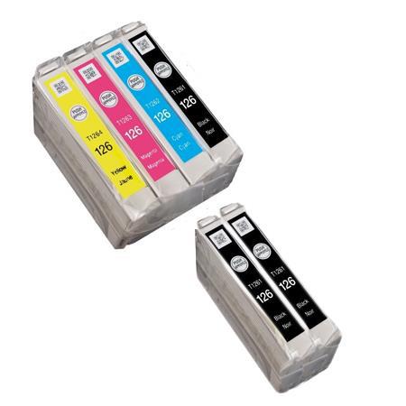 Compatible Epson T126220-S (126) DURABrite Ultra High-Yield Ink, Cyan (T126220S)