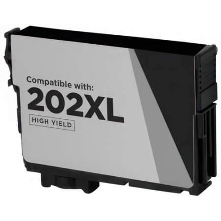 Compatible Epson T202XL120-S (202XL) Claria High-Yield Ink, 550 Page-Yield, Black (T202XL120S)
