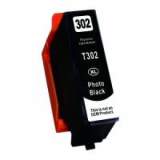 Compatible Epson T302XL120-S (T302XL) Claria High-Yield Ink, Photo Black (T302XL120S)