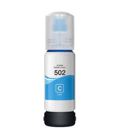 Compatible Epson T502220-S (502) Ink, 6,000 Page-Yield, Cyan (T502220S)
