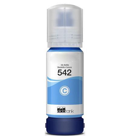 Compatible Epson T542220-S (T542) DURABrite EcoFit Ultra High-Capacity Ink, 6,000 Page-Yield, Cyan (T542220S)