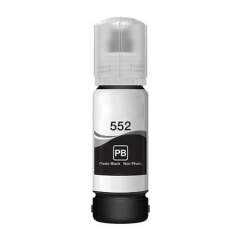 Compatible Epson T552120S (T552) Claria High-Yield Ink, 70 mL, Photo Black (T552120S)