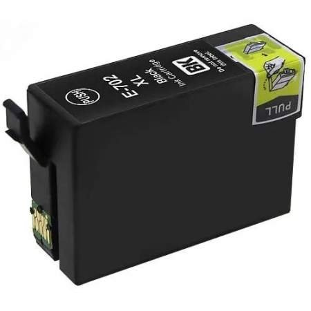 Compatible Epson T702XL120-S (702XL) DURABrite Ultra High-Yield Ink, 1,100 Page-Yield, Black (T702XL120S)