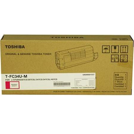 Compatible Toshiba TFC34UM Magenta Toner Cartridge (TFC34UM)