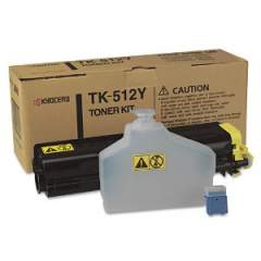 Kyocera TK512Y Yellow Toner Cartridge