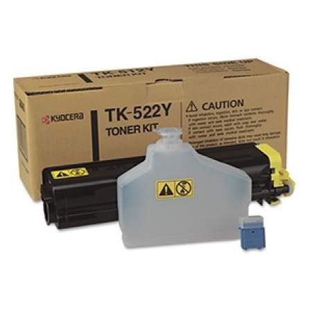 Kyocera TK522Y Yellow Toner Cartridge