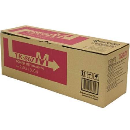 Kyocera TK867M Magenta Toner Cartridge