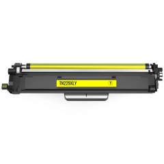 Compatible Brother TN229XLY High-Yield Toner, 2,300 Page-Yield, Yellow (TN229XLY)