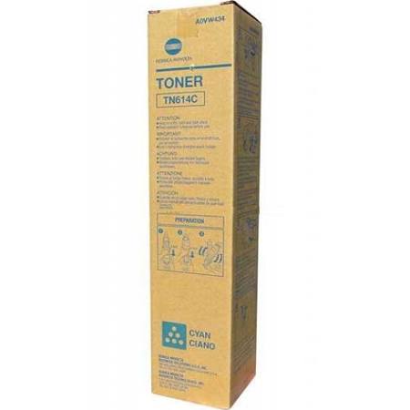 Konica Minolta TN614C Cyan Toner Cartridge