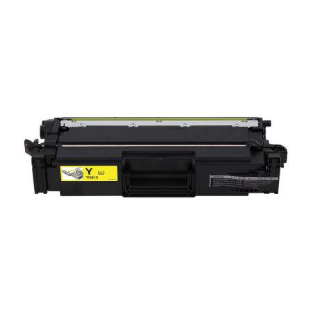 Compatible Brother TN815Y Super High-Yield Toner, 12,000 Page-Yield, Yellow (TN815Y)