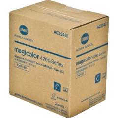Konica Minolta A0X5431 Cyan Toner Cartridge