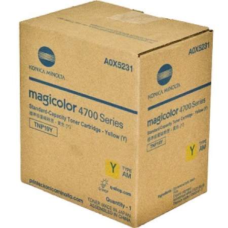 Konica Minolta A0X5231 Yellow Toner Cartridge