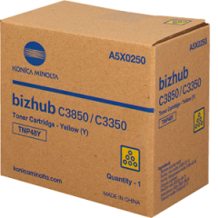 Konica Minolta TNP48Y Yellow Toner Cartridge