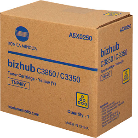 Konica Minolta TNP48Y Yellow Toner Cartridge