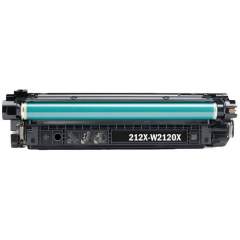 Compatible HP 212X, (W2120X) High-Yield Black LaserJet Toner Cartridge