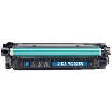 Compatible HP 212X, (W2121X) High-Yield Cyan LaserJet Toner Cartridge